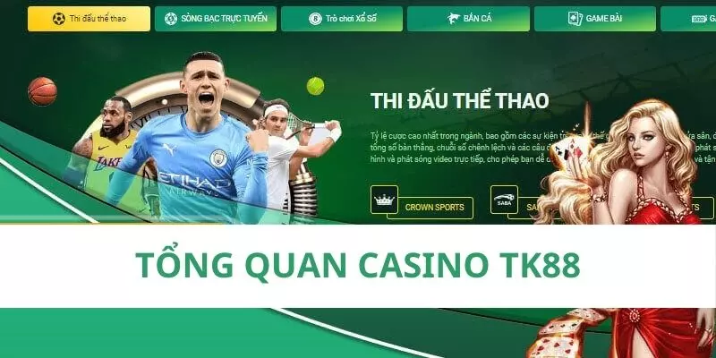 Tổng quan về thế giới casino TK88